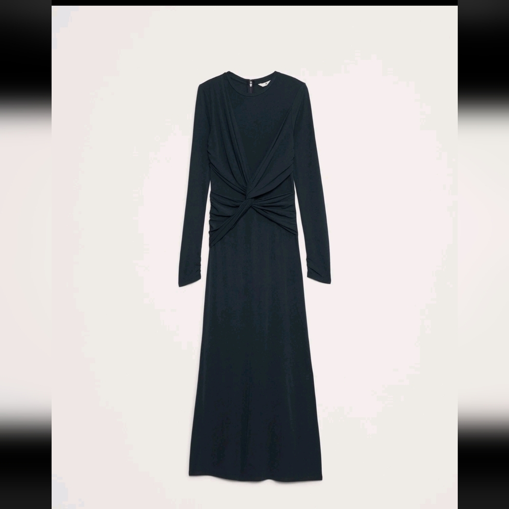 Banana Republic Long Sleeve Navy Dress - Picture 4 of 7